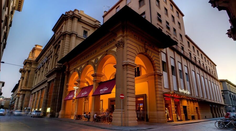 Hard Rock Cafe Florence with Set Menu for Lunch or Dinner - Inside the Gambrinus Cinema: why the setting feels like more than dinner