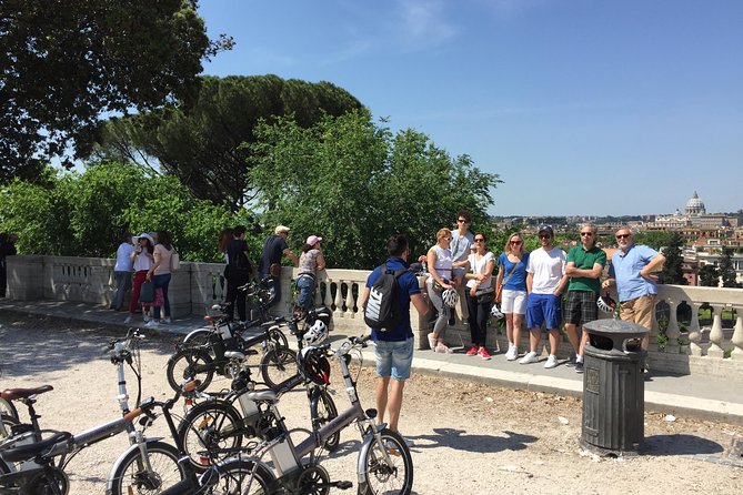 Hidden Rome: Small Group E-Bike Tour with Street Food Stops - Starting point at Via Antonio Rosmini, then rolling out fast