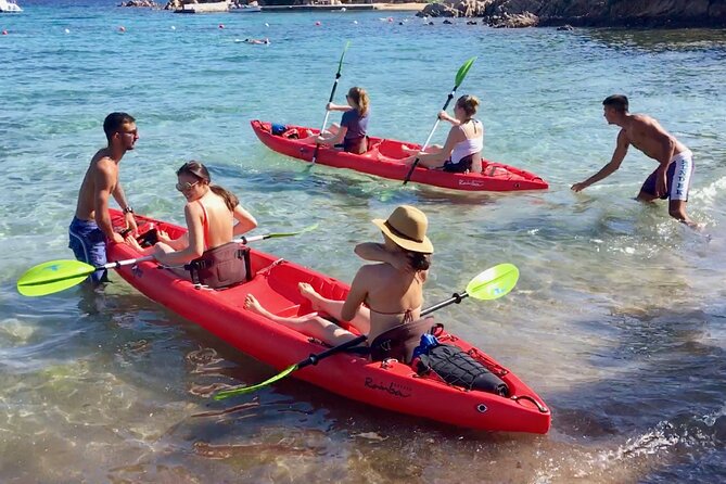 Kayak Tour with Snorkeling and Local Aperitif - Kayak choice: double for beginners, single for speedier paddlers