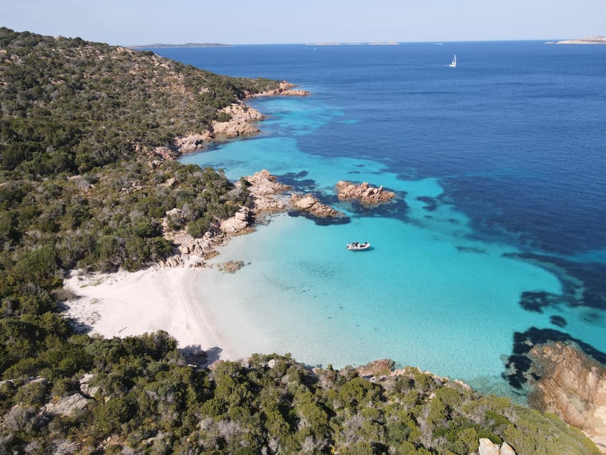 La Maddalena: Archipelago Boat Tour - Spargi beach break: 1.5 hours for swimming and snorkeling