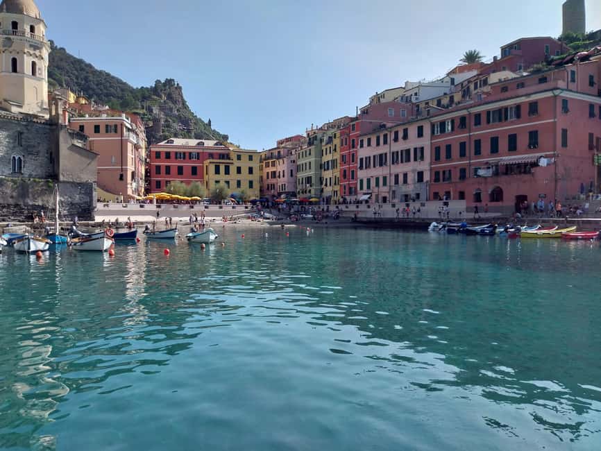 La Spezia : Morning or Sunset Cinque Terre Tour & Aperitif - The sailing portion: Palmaria, Tino, Tinetto, and the coast near San Pietro