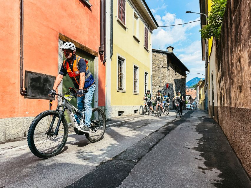 Lake Como: eBike Tour with Live Guide, eHelmet, and iPad - Comfort and safety: the stuff you should prepare before you arrive