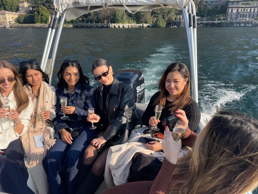 Lake Como: Shared Boat Tour with Prosecco Aperitif - A Small-Group Speedboat Tour of the Como Branch