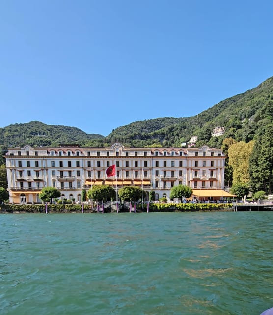 Lake Como: Shared Boat Tour with Prosecco Aperitif - The Ride From Como Toward Cernobbio and the Star Villas