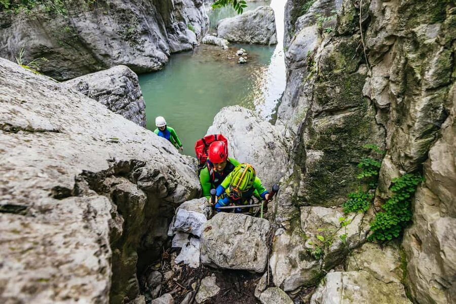 Lake Garda: Family Friendly Canyoning Tour - Instructors who keep it funny and safe, from Thomas to Alex to David