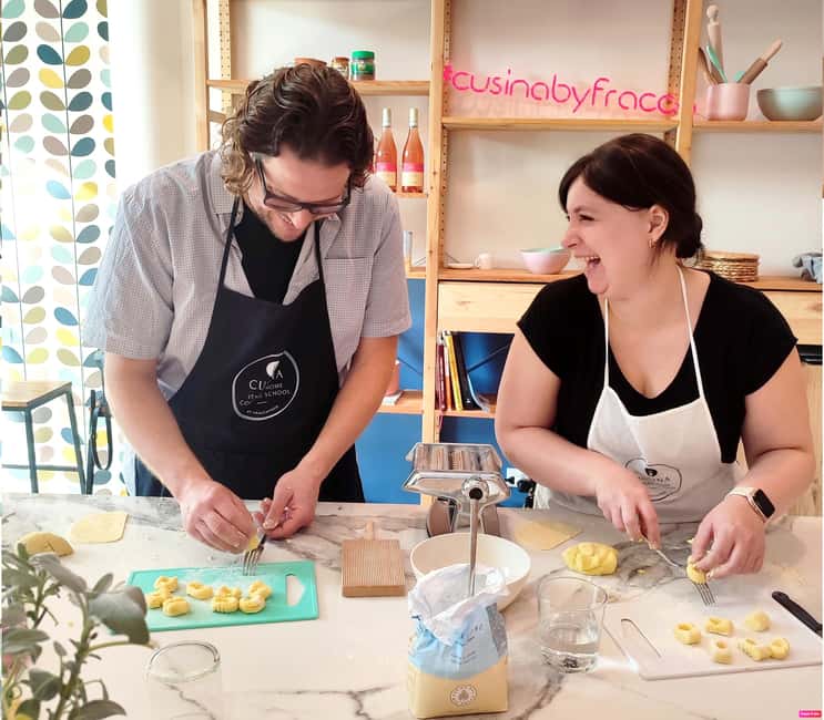 Lazise: Fresh Pasta Cooking Class with Meal at Lake Garda - Cusina by Fracca in Lazise: how the 2.5 hours are paced
