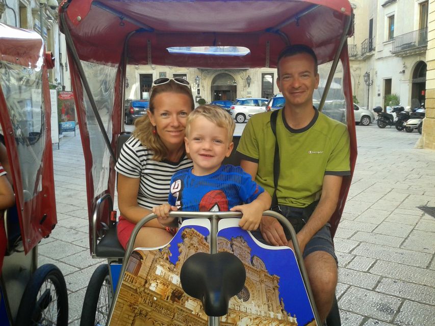 Lecce: City Highlights Guided Tour by Rickshaw - Basilica di Santa Croce: baroque detail that feels almost theatrical