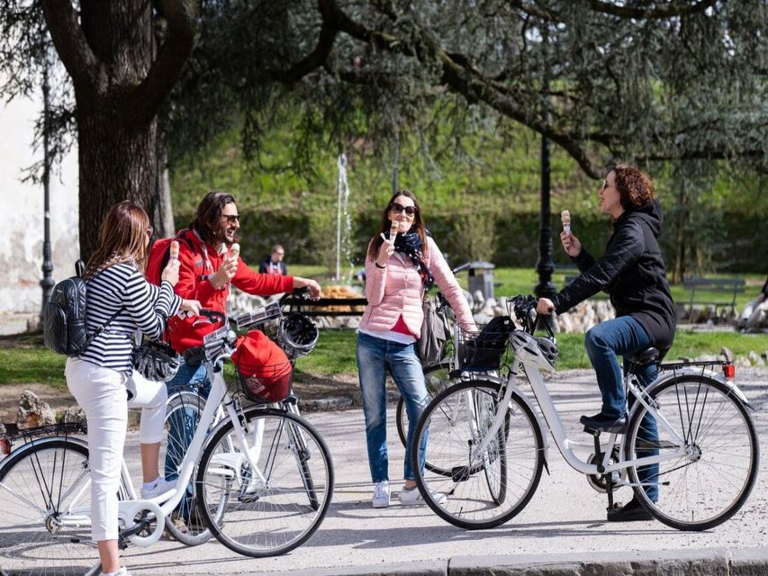 Lucca: 3-Hour Bikes & Bites Foodie Adventure like a Local - Church Facades, Renaissance Palaces, and the Charm of Small Squares