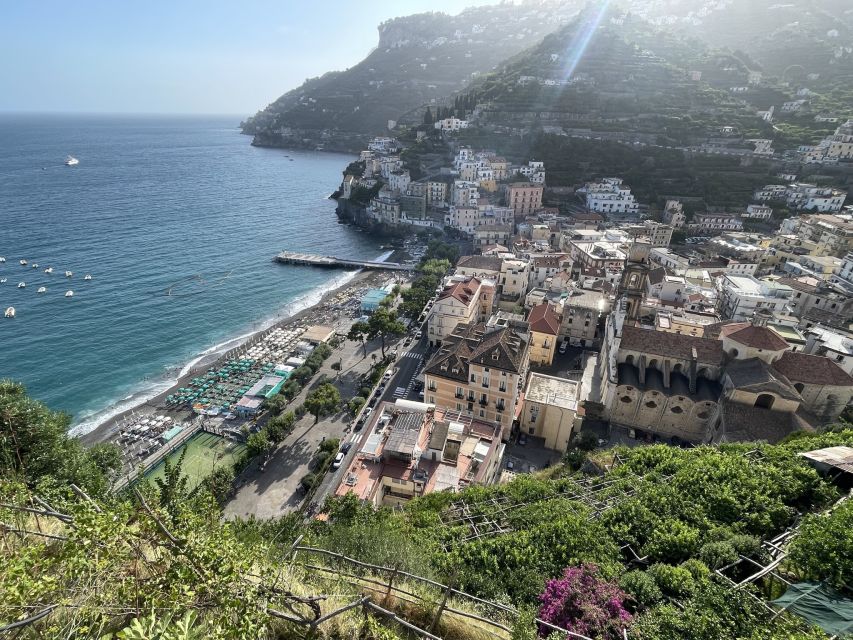 Maiori: Amalfi Coast Path of Lemons Day Trip with Tastings - Finishing in Minori: Santa Trofimena and the main plaza drop-off
