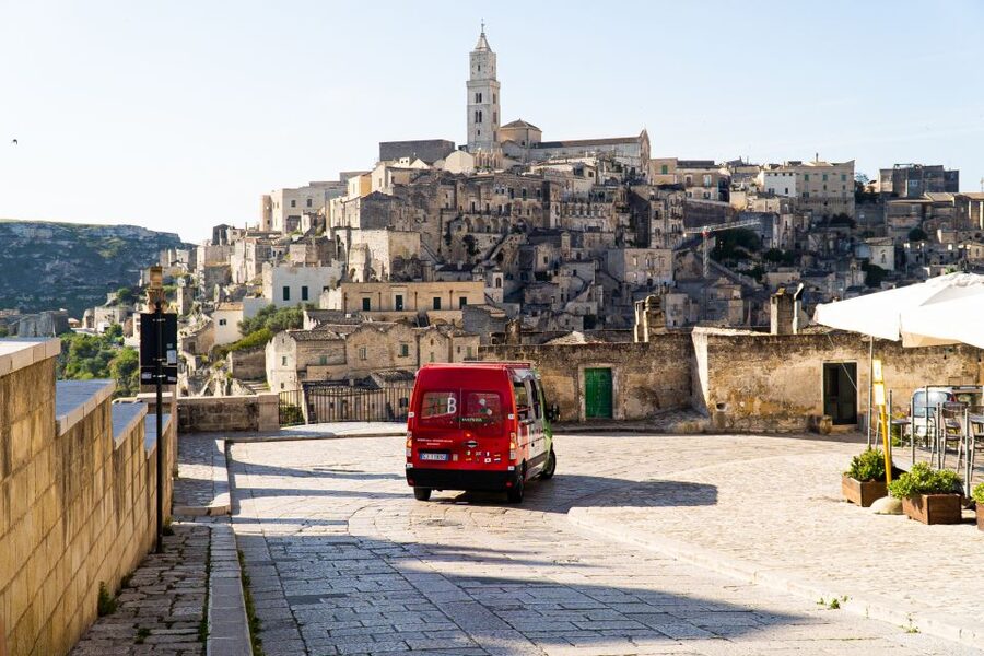 Matera: Open Top Bus Tour with Entrance to Casa Grotta - Castello Tramontano and the first Sassi viewpoints (Sasso Caveoso)