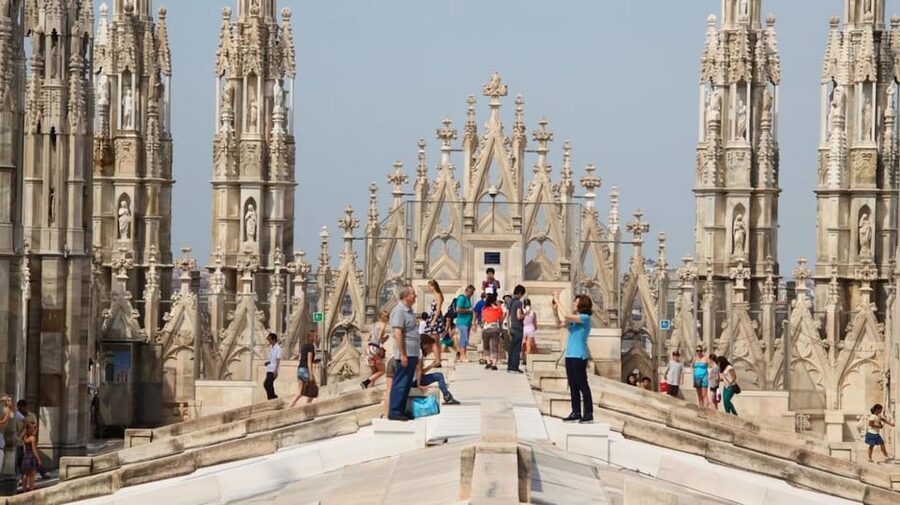 Milan: Cathedral and Terraces Guided Tour with Tickets - Scala Square and La Scala: culture stops that help the whole route click