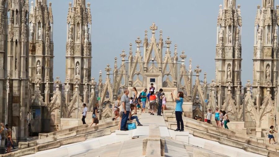 Milan: Cathedral and Terraces Guided Tour with Tickets - What you’ll feel with a small group, headsets, and a relaxed pace