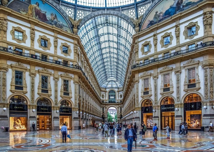 Milan: Cathedral and Terraces Guided Tour with Tickets - Starting in the Galleria: Camparino, mosaics, and an instant Milan mood