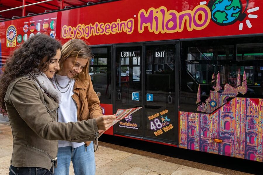 Milan: City Sightseeing Hop-On Hop-Off Bus with Audio Guide - What the Onboard Wi-Fi, Map, and Mobile Walking Tour Add