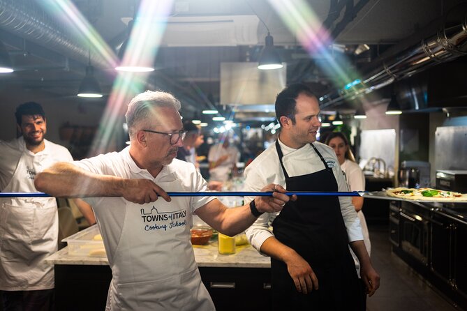 Milan Cooking Class: Authentic Pizza & Gelato Making - Wine and olive oil tastings while the dough rests