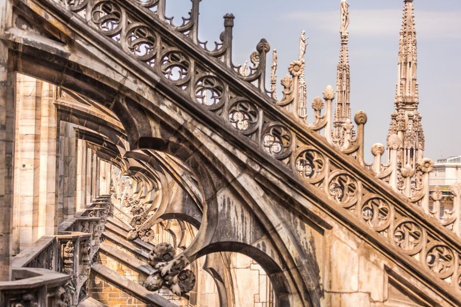 Milan Duomo and Rooftop 2-Hour Guided Tour - The golden finish, plus how the rooftop sets up the cathedral visit