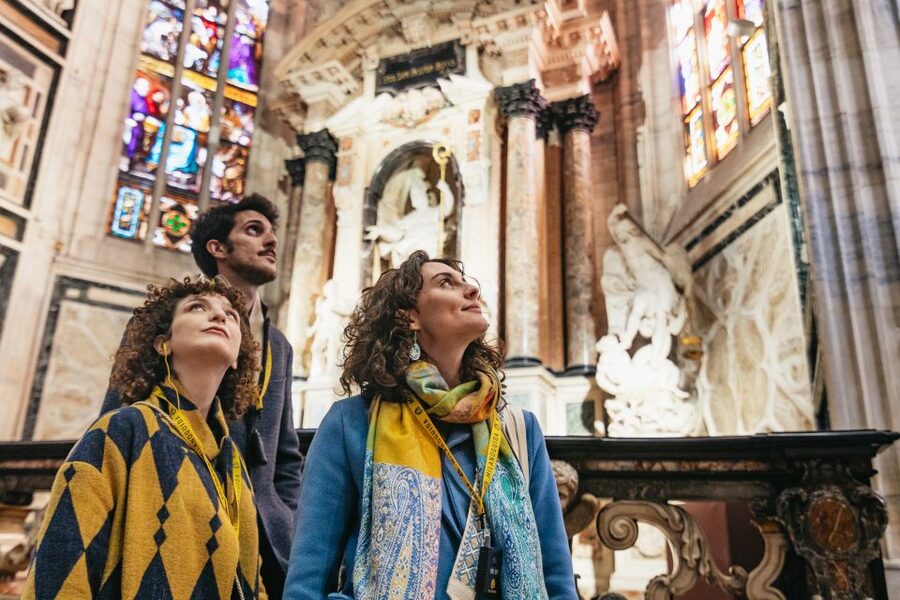 Milan: Duomo Rooftop and Cathedral Guided Tour with Tickets - The lift up and the rooftop walk you will remember