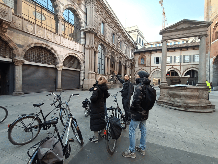 Milan: Guided Bike Tour - San Lorenzo, SantAmbrogio, and Roman Ruins by via Brisa