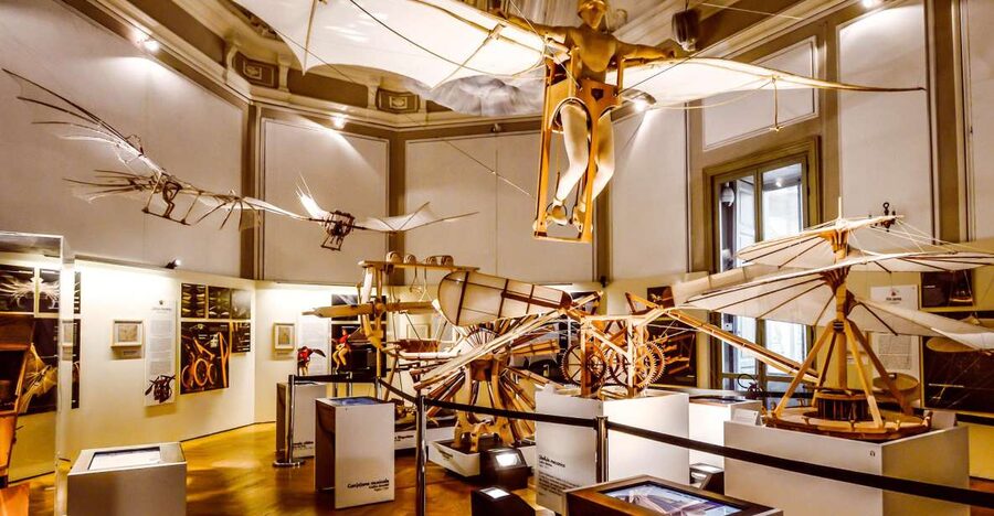 Milan: Leonardo3 The World of Leonardo Museum Entry Ticket - The 200-plus interactive 3D machines, where the magic becomes mechanical