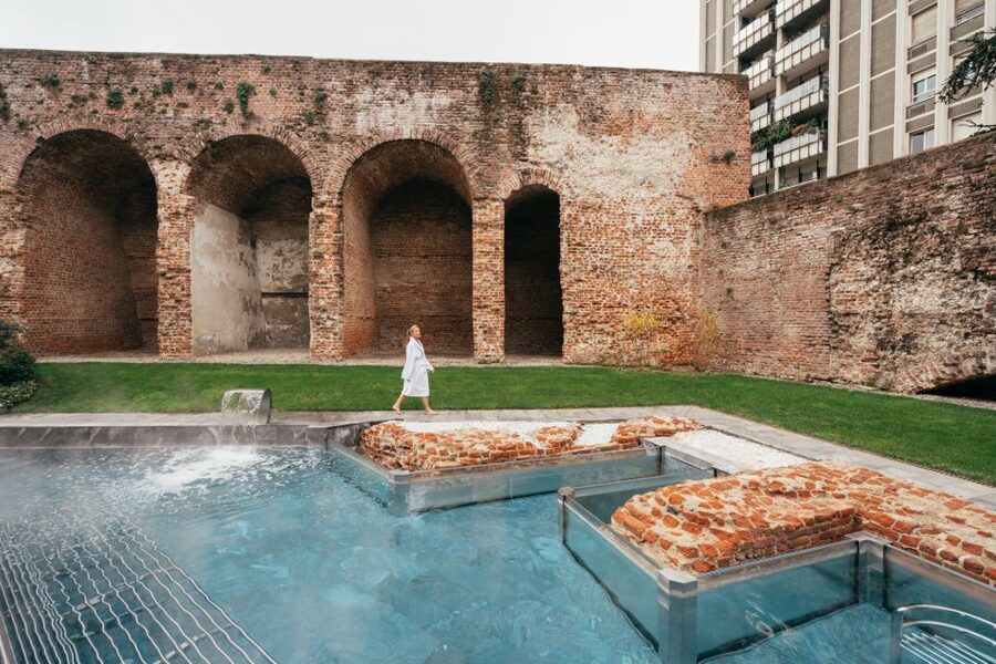 Milan: QC Termemilano Spa Admission Ticket - The Porta Romana tram sauna and the theatrics of thermal rooms