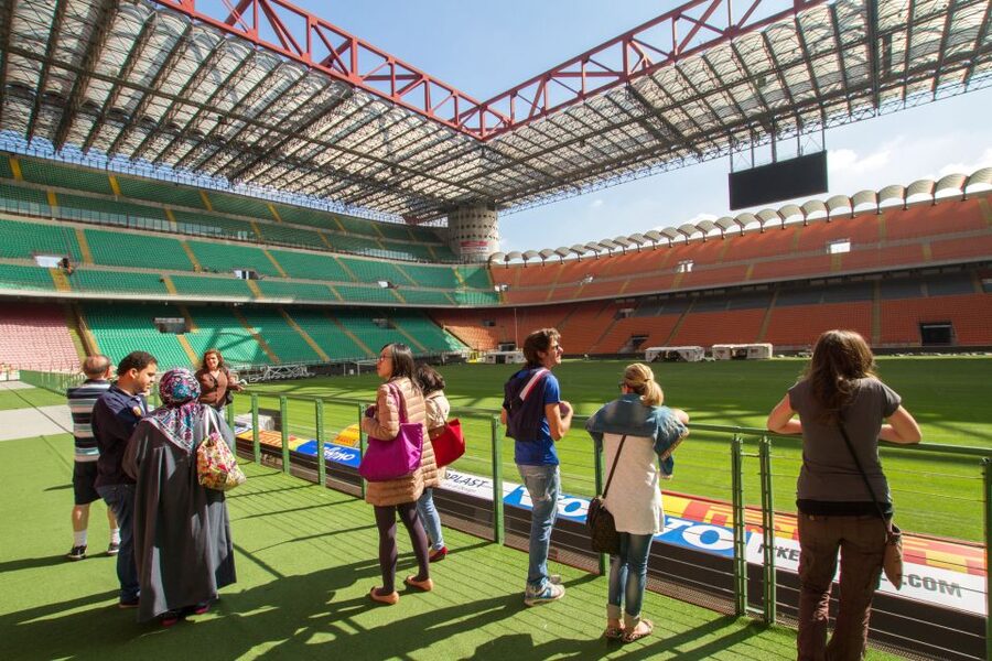 Milan: San Siro Stadium Entry Ticket and Optional Bus Ticket - San Siro Stadium entry: what self-paced really means