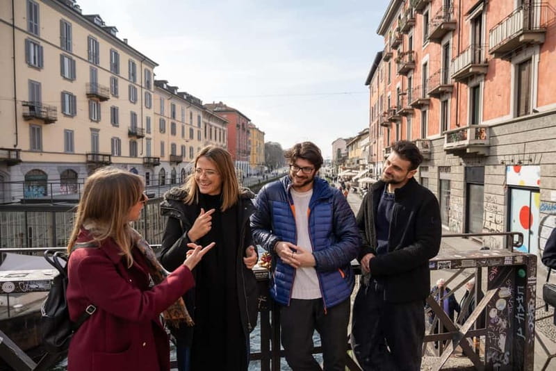 Milan: Sunset Navigli Food & Drinks Tour with a Local - Stop 4 at a restaurant, where beer and regional food round it out