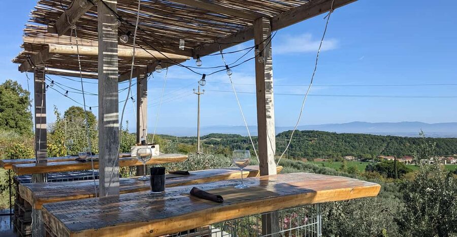 Montepulciano: Artisan Heroic Wine Tasting at the Terrace - Inside the cellar and Bottaia aging room