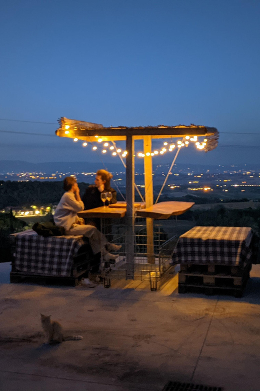 Montepulciano: Artisan Heroic Wine Tasting at the Terrace - Terrace tasting: 3 natural cru plus a big Tagliere