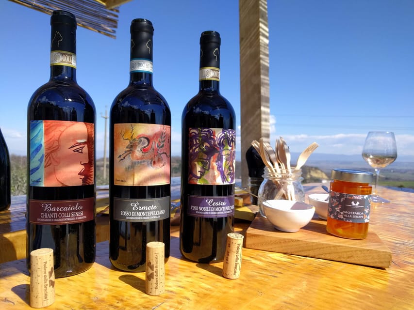Montepulciano: Artisan Heroic Wine Tasting at the Terrace - The vineyard tour: where Montepulciano starts