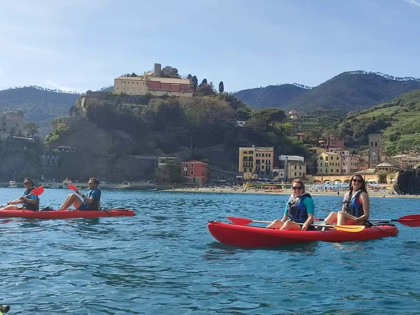 Monterosso al Mare: Monterosso Kayak and Snorkeling Tour - Snorkeling stop: simple gear, real marine viewing