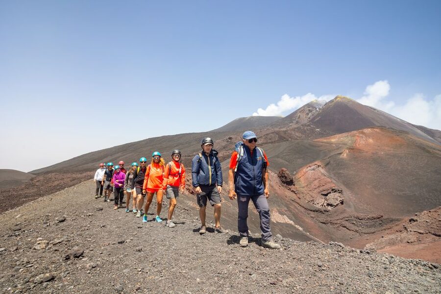 Mount Etna: Guided Volcano Summit Hiking Tour with Cable Car - Pace, group size, and tour personality