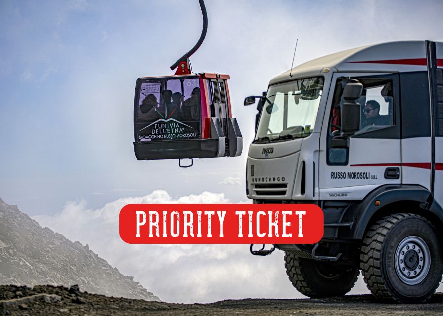 Mount Etna: Roundtrip Cable Car and 4x4 Bus Ticket - 4x4 Bus to the Higher Crater Area, Built for Volcanic Ground