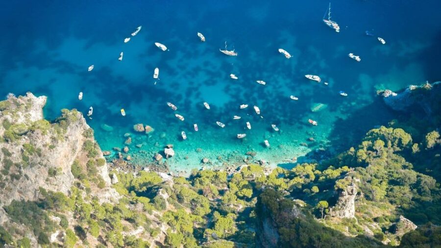 Naples: Capri Transfer with Island Boat Tour and Free Time - Naples to Capri Ferry, Then a Real Water View
