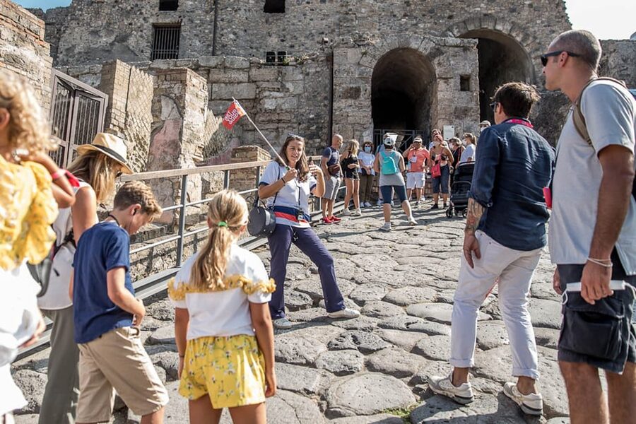 Naples or Sorrento: Full-Day Pompeii and Mount Vesuvius Tour - The Summit Views Over the Bay of Naples