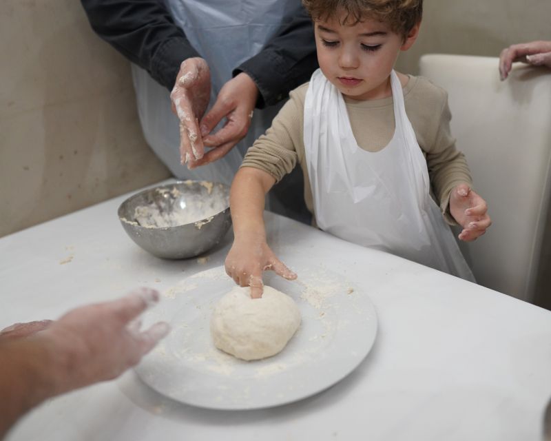 Naples: Pizza-Making Workshop with Drink and Appetizer - San Marzano sauce and Margherita assembly: the order is part of the lesson