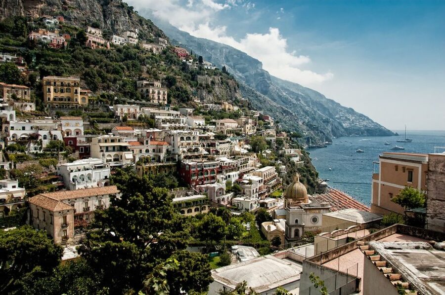 Naples/Sorrento/Positano: Private Amalfi Coast Tour by Vespa - Conca dei Marini and the Furore Fjord viewpoint