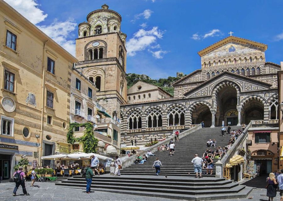 Naples/Sorrento/Positano: Private Amalfi Coast Tour by Vespa - Amalfi town time: cathedral sight, square atmosphere, and lemon stops