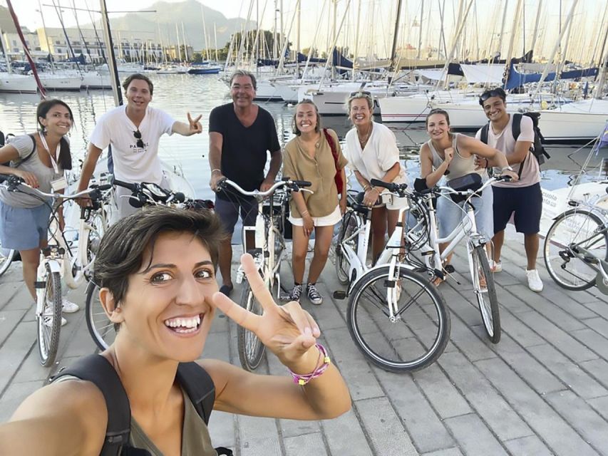 Palermo: Guided Bike Tour with Street Food Tasting - Starting at Sicilyland Palermo Bike Tours Shop: Easy to Reach, No Hotel Pickup