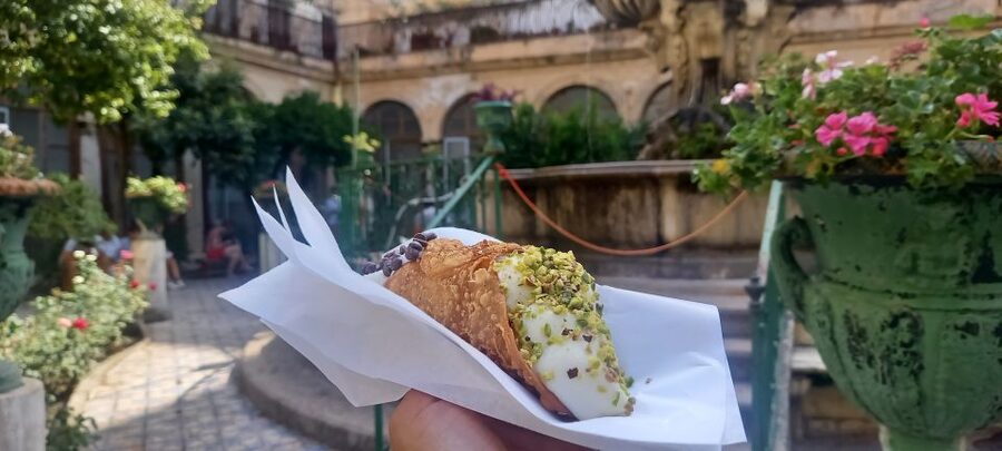Palermo Sicilian Street Food Tour: Small Group with a Local - First Street-Food Stop: Sesame Bread With Panelle and Crocchè