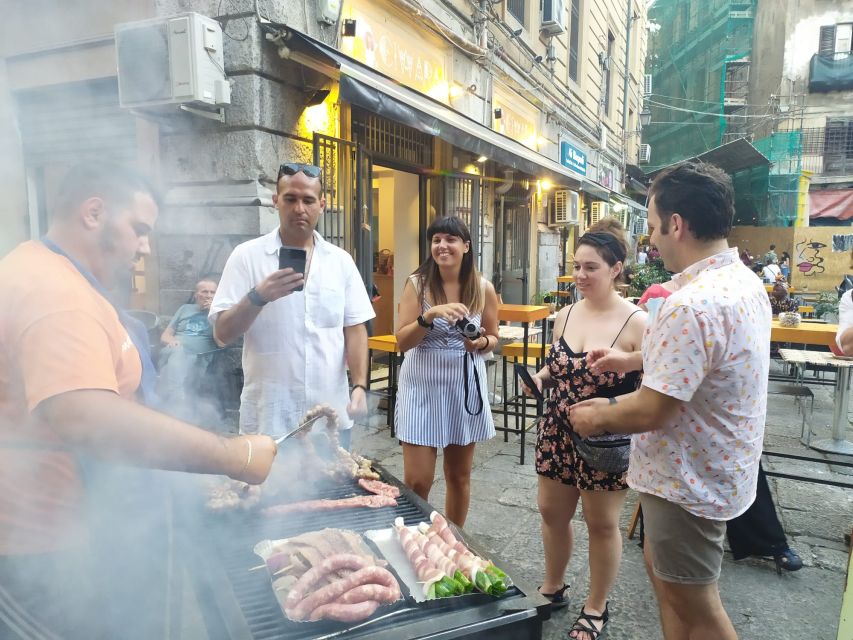 Palermo: Small Group Night Street Food Tour - First Stop at Teatro Massimo: Find Your Red Umbrella, Start With a Toast