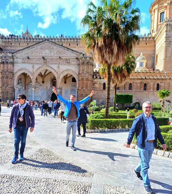 Palermo, tour tra monumenti unici e mercati colorati - Quattro Canti and Piazza Bellini: The End Scene and a Coffee Break