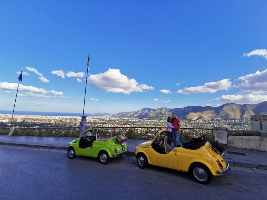 Palermo: Vintage Fiat 500 Sightseeing Tour - Mondello or Monreale: Pick the View That Matches Your Mood
