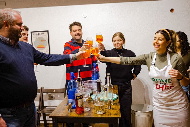 Pasta Cooking Class Near the Colosseum with 3 Spritz Cocktails - Key things to know before you go