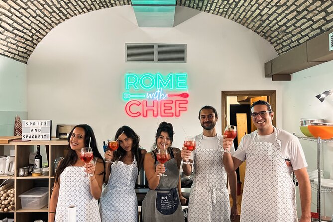 Pasta Cooking Class Near the Colosseum with 3 Spritz Cocktails - Handmade pasta fettuccine: what you actually do with the dough