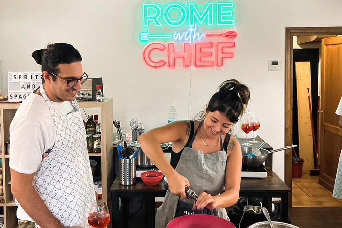 Pasta Cooking Class Near the Colosseum with 3 Spritz Cocktails - Who this class is for, and who should skip it