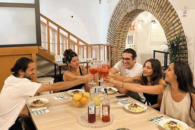 Pasta Cooking Class Near the Colosseum with 3 Spritz Cocktails - Where you meet on Via Cesare Balbo and how the timing feels