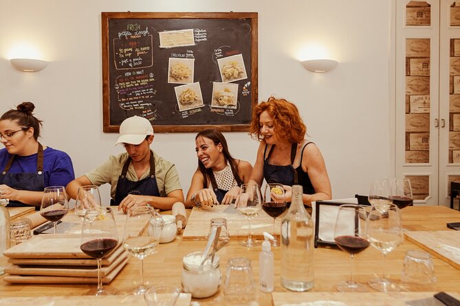 Pasta Making & Wine Tasting with Dinner in Frascati from Rome - The pasta class: choosing between Roman favorites and learning the method
