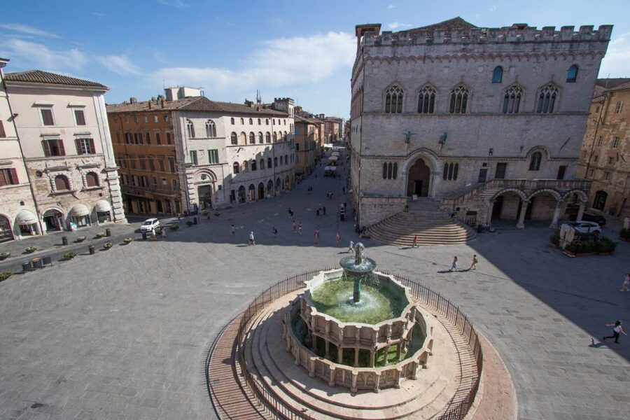 Perugia: Old Town Walking Tour, Piazza IV Novembre - Rocca Paolina Underground Fortress: Where Papal Power Plays Out Below Ground
