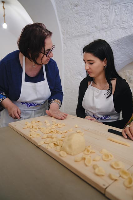 Polignano a Mare: Apulian Cooking Class with Food and Drinks - Inside the cooking class: how orecchiette actually comes together