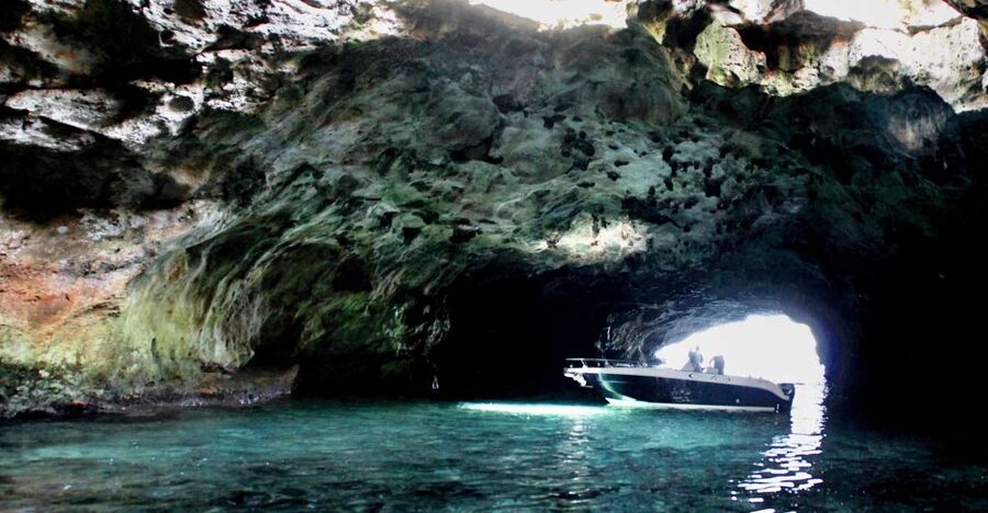 Polignano a Mare: Boat Trip, Swim & Cave with Aperitif - Small-group sailing on Dorino: what the ride is like